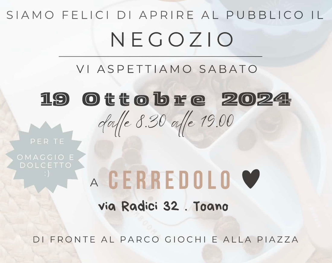 Apertura negozio - punto vendita 🛍️