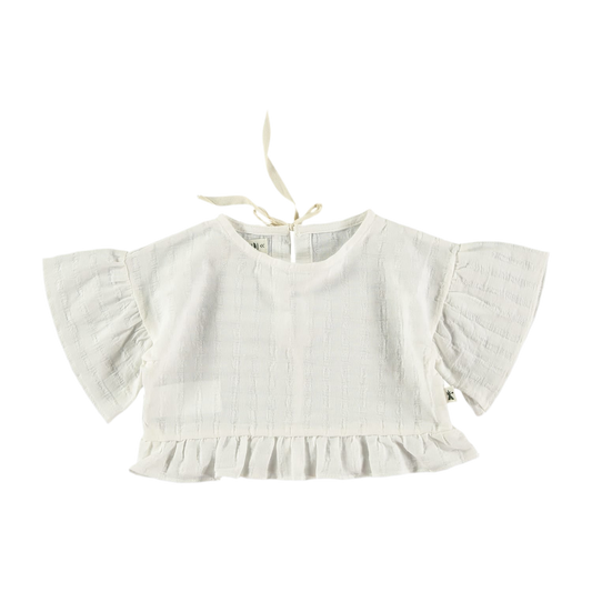 T-shirt blusa bianca - Petit Indi