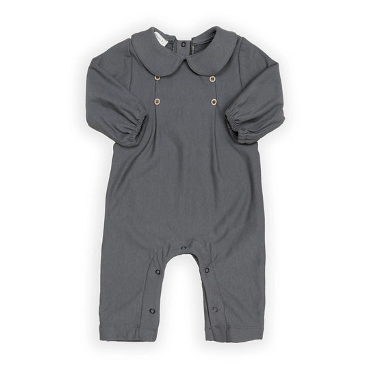 Tutina con colletto elegante MIDNIGHT BLU - Bamboom