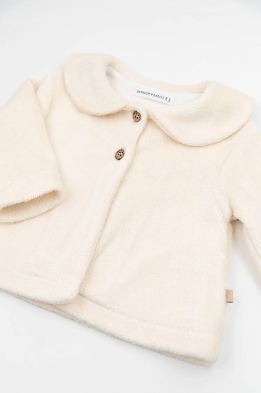 Cappotto Bimba Teddy WARM WHITE - Bamboom