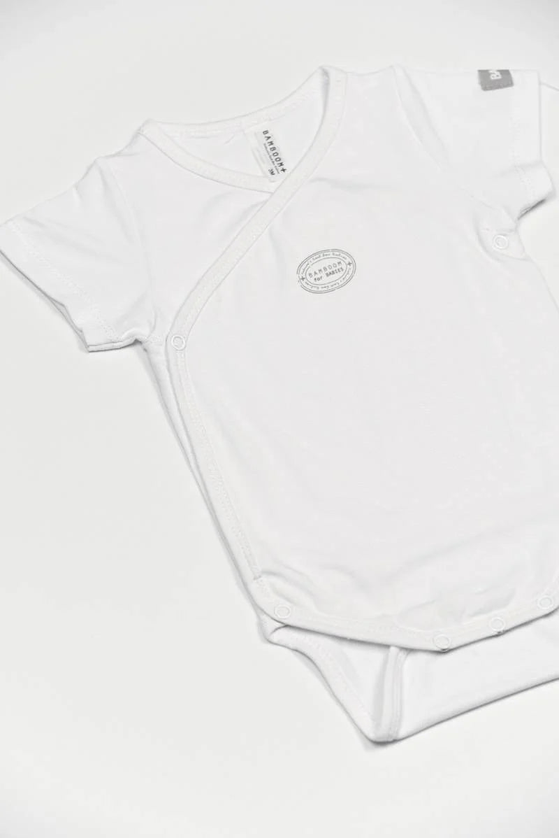 Body bimbo maniche corte BIANCO - Bamboom