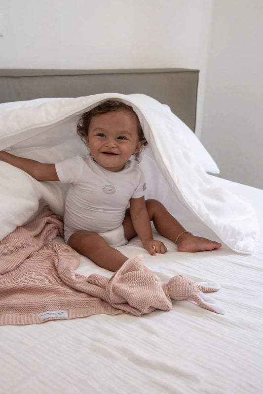 Body bimbo maniche corte BIANCO - Bamboom