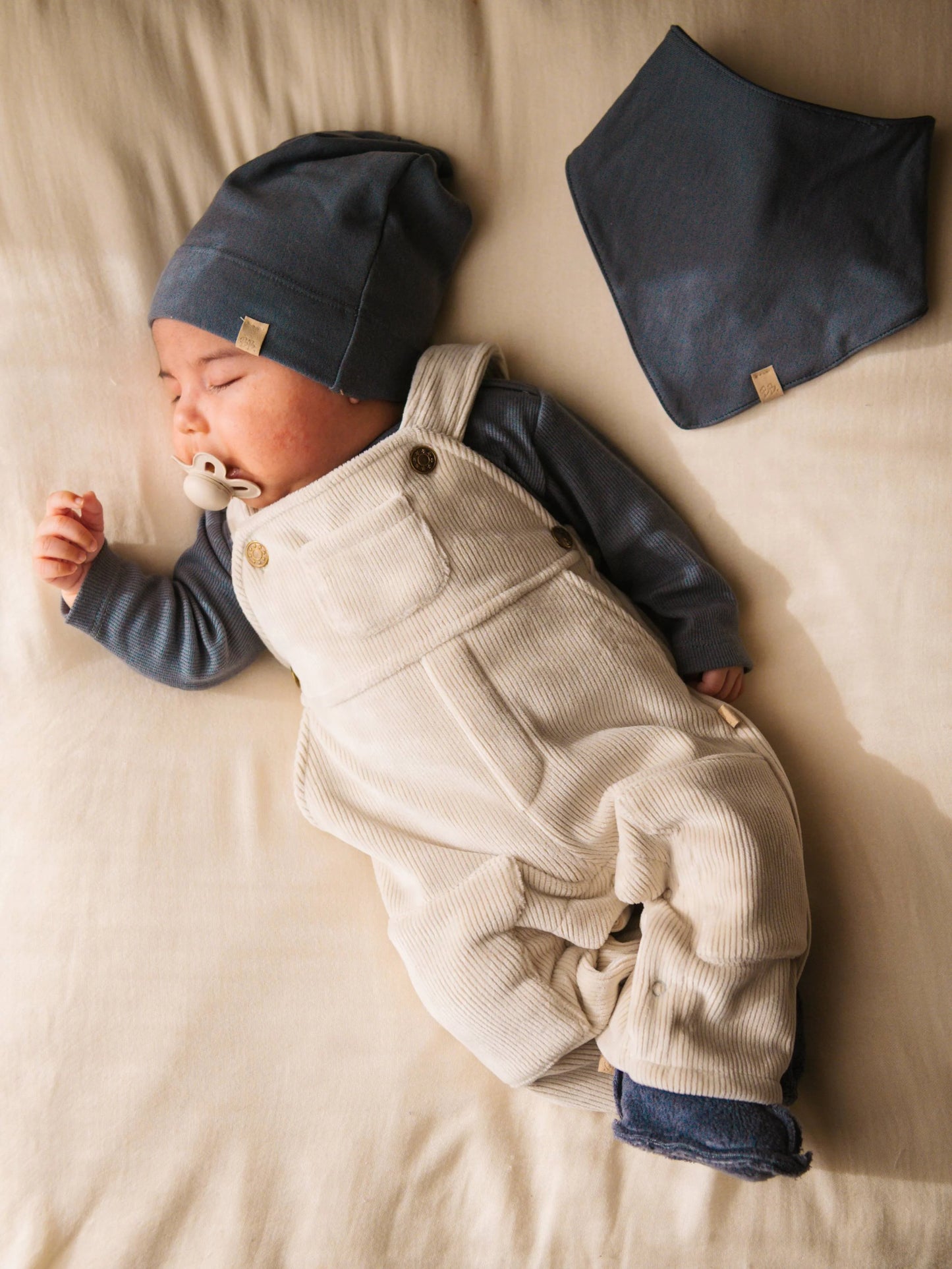 Salopette Bimbo SKY GREY - Bamboom