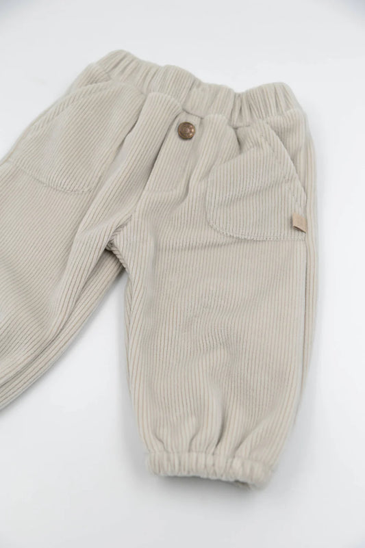 Pants worker con tasche ampie SKY GREY - Bamboom