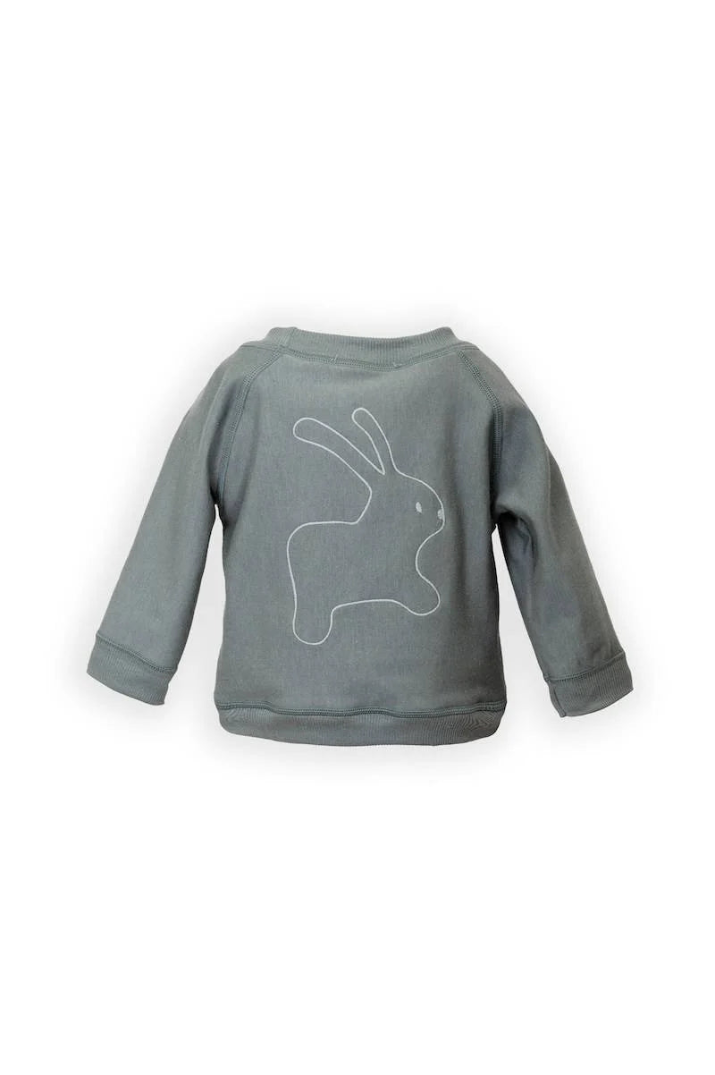 Maglia con ricamo coniglio MIDNIGHT BLU - Bamboom