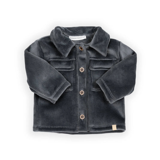 Camicia Over Curderoy MIDNIGHT BLU - Bamboom