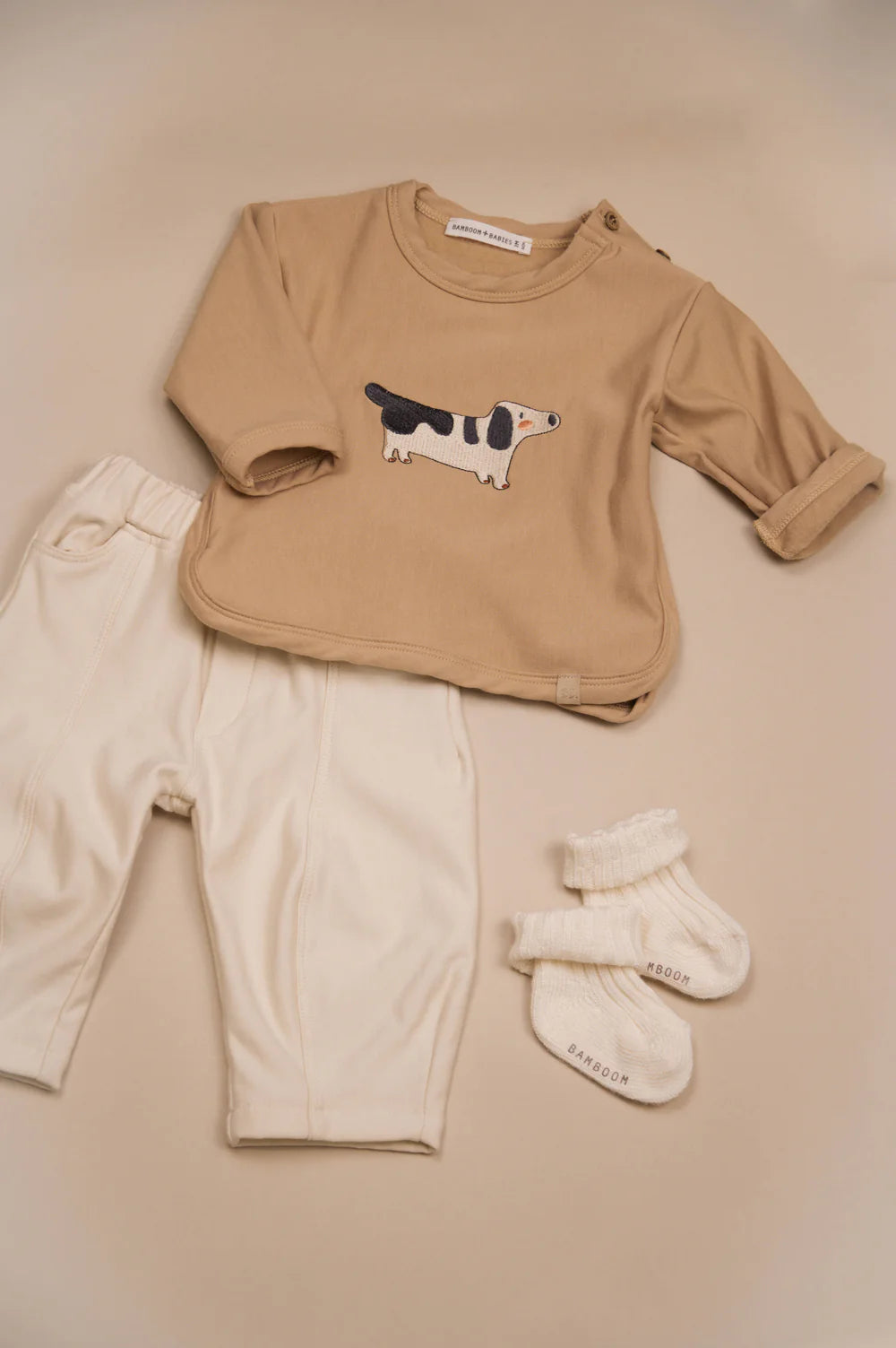 Maglia Bassotto MOCHA SAND - Bamboom