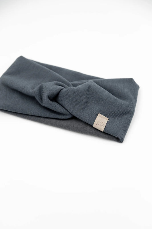 Fascia capelli & scalda orecchie MIDNIGHT BLU - Bamboom