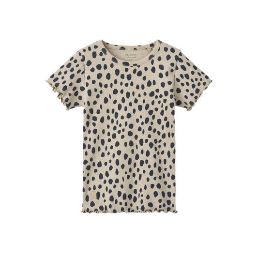 T-shirt a costine leo Nieve - Liewood