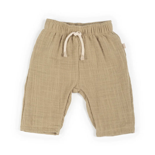 Pants Lino Look MUSTARD - Bamboom