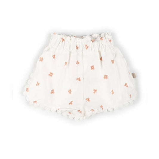 Short bimba con bordino PRINT LUCKY LEAVES - Bamboom
