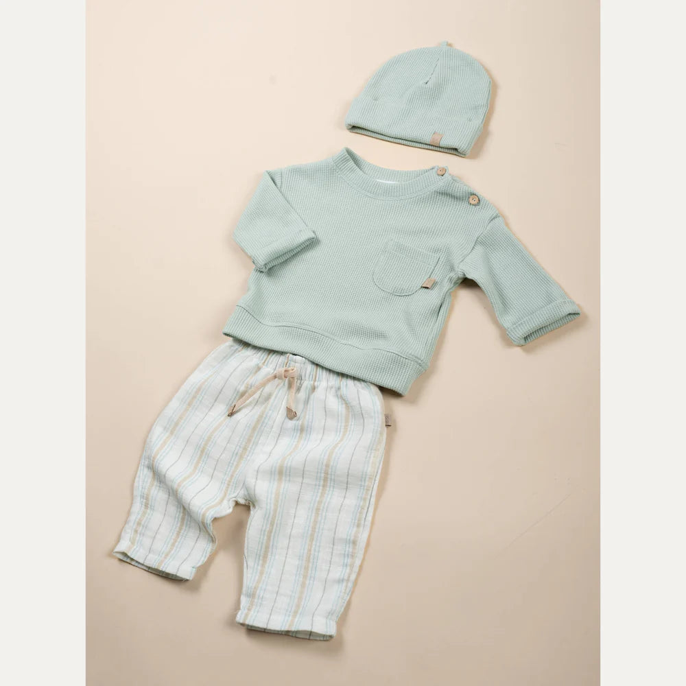 Cappellino con bordo OCEAN BLU - Bamboom