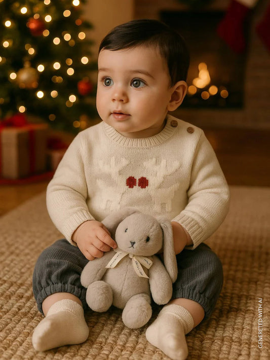 Maglia Natale renne SAND - Bamboom