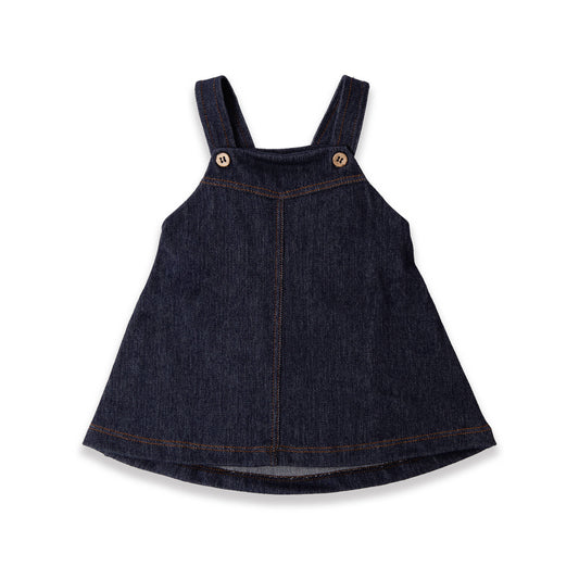 Salopette bimba jeans blu - Bamboom