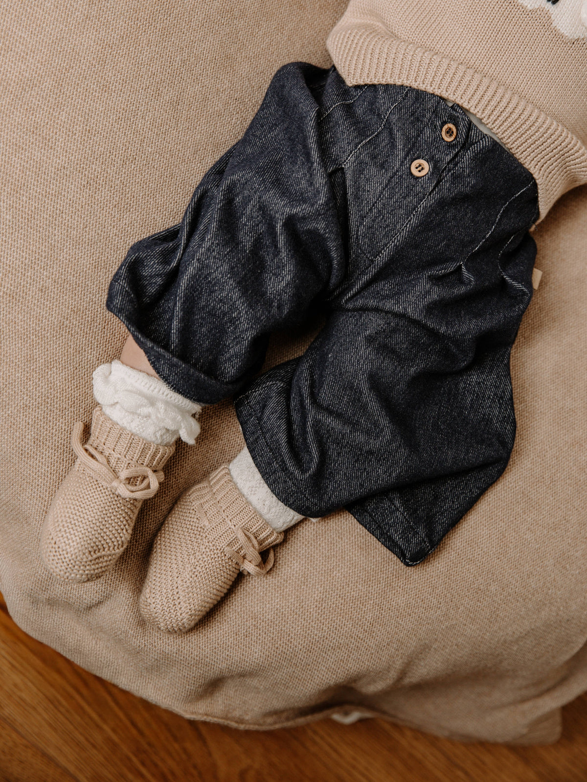 Pantalone bimba jeans blu - Bamboom