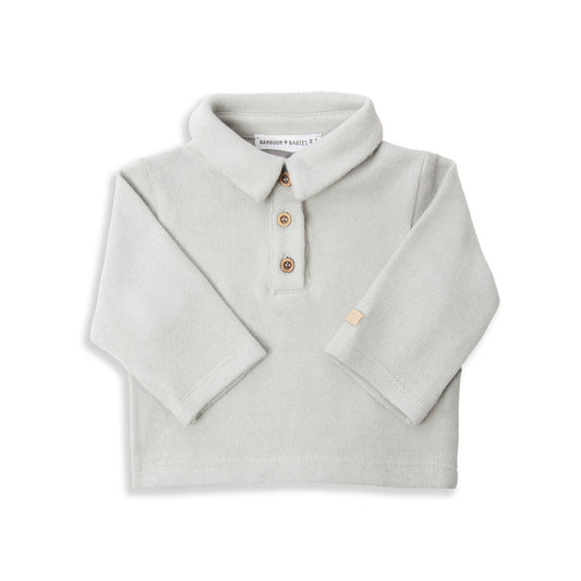 Maglia polo maniche lunghe acqua - Bamboom