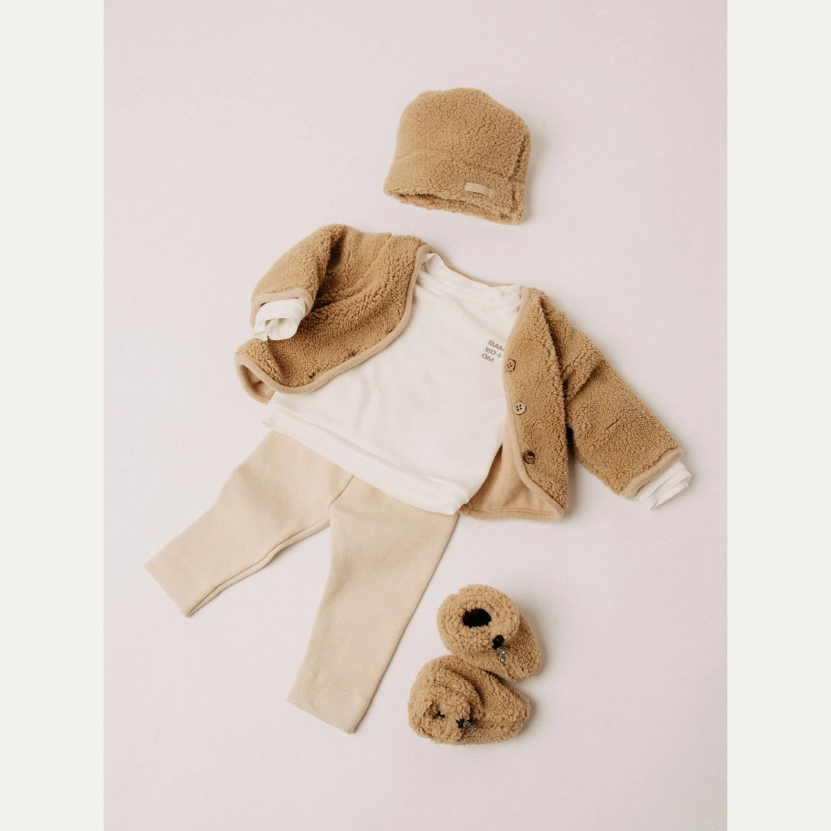 Leggings bimbo warm white - Bamboom