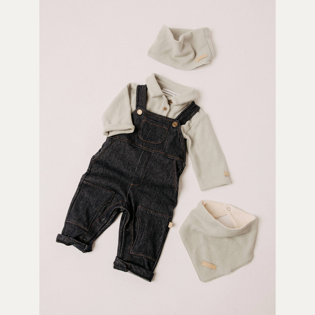 Salopette jeans blu - Bamboom