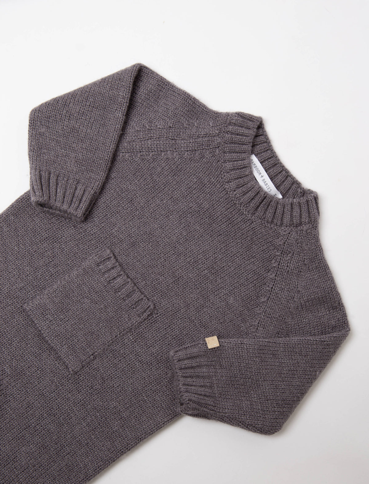 Tutina con colletto a maglia night blu - Bamboom