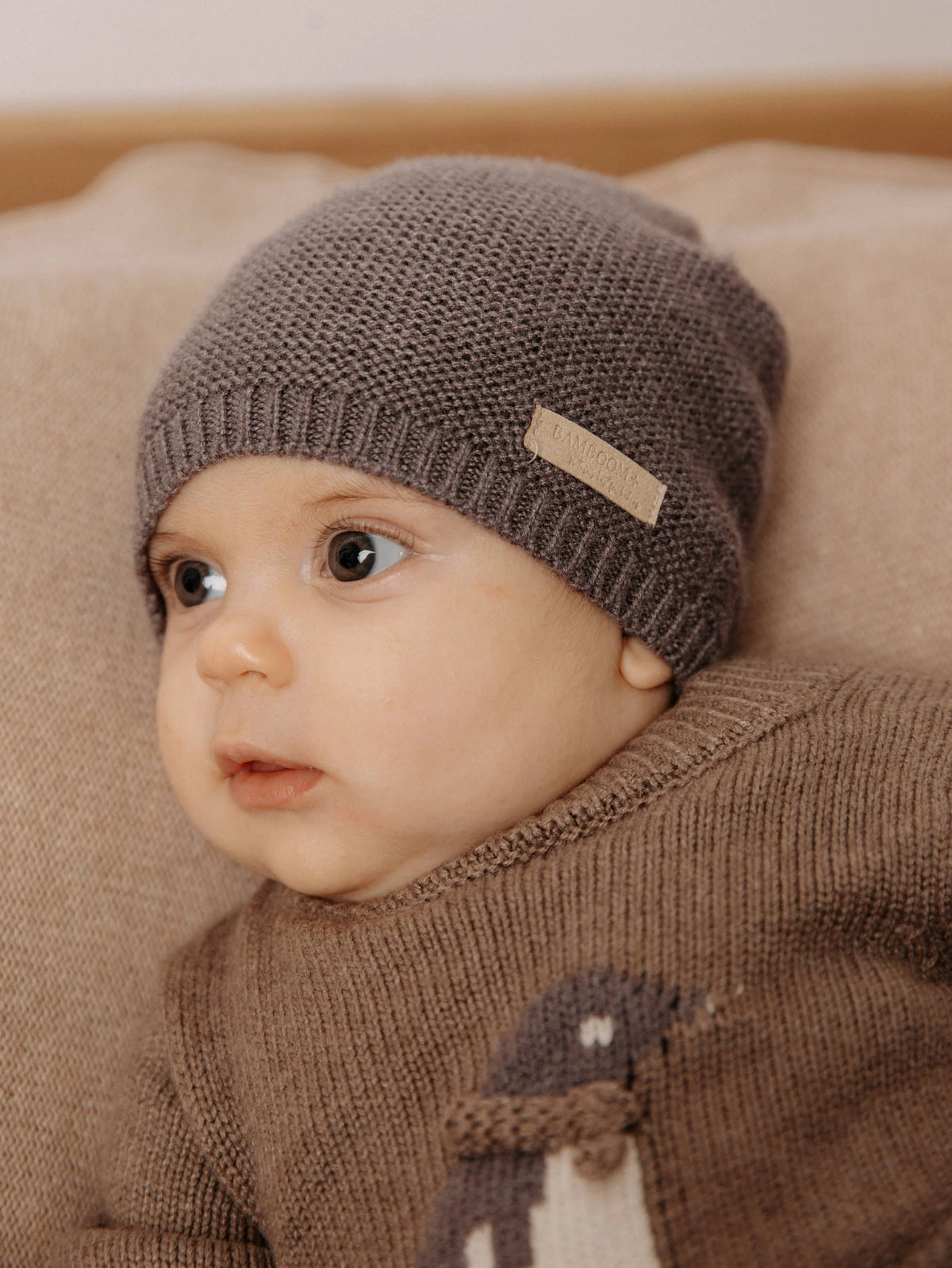 Cappellino knitted midnight blu - Bamboom