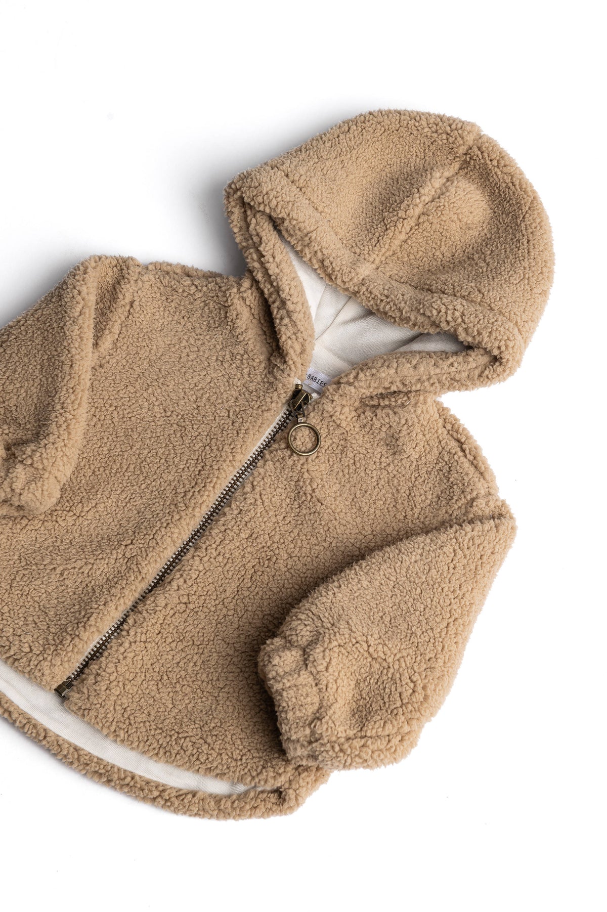 Giacca teddy con cappuccio safari - Bamboom