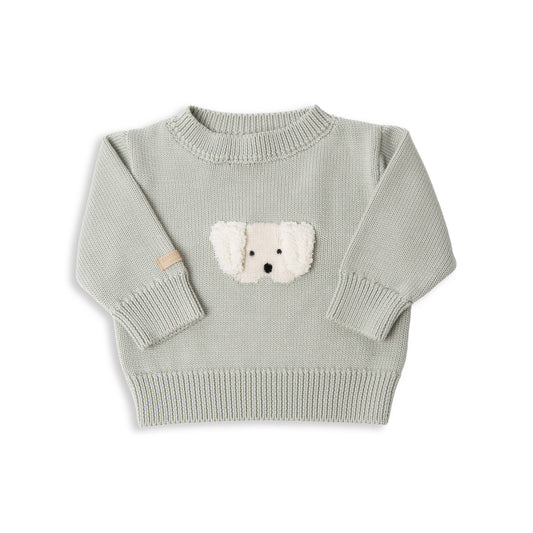 Maglia Knitted Cane acqua - Bamboom