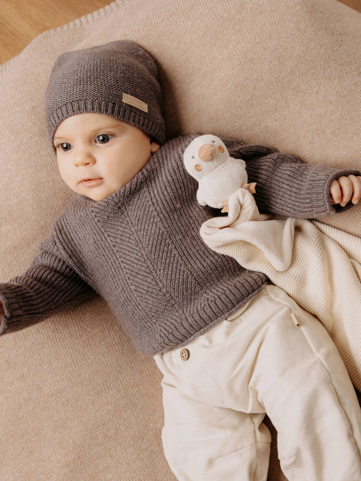 Maglia Knitted bimbo midnight blu - Bamboom