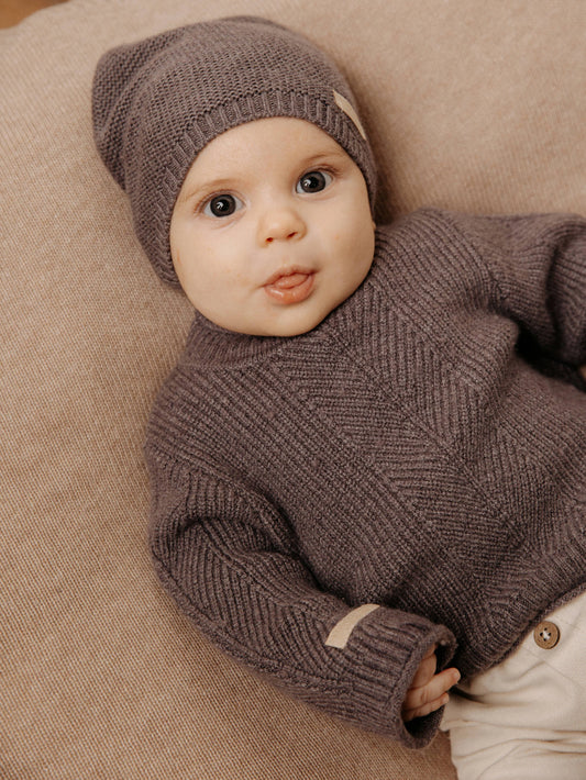 Maglia Knitted bimbo midnight - Bamboom