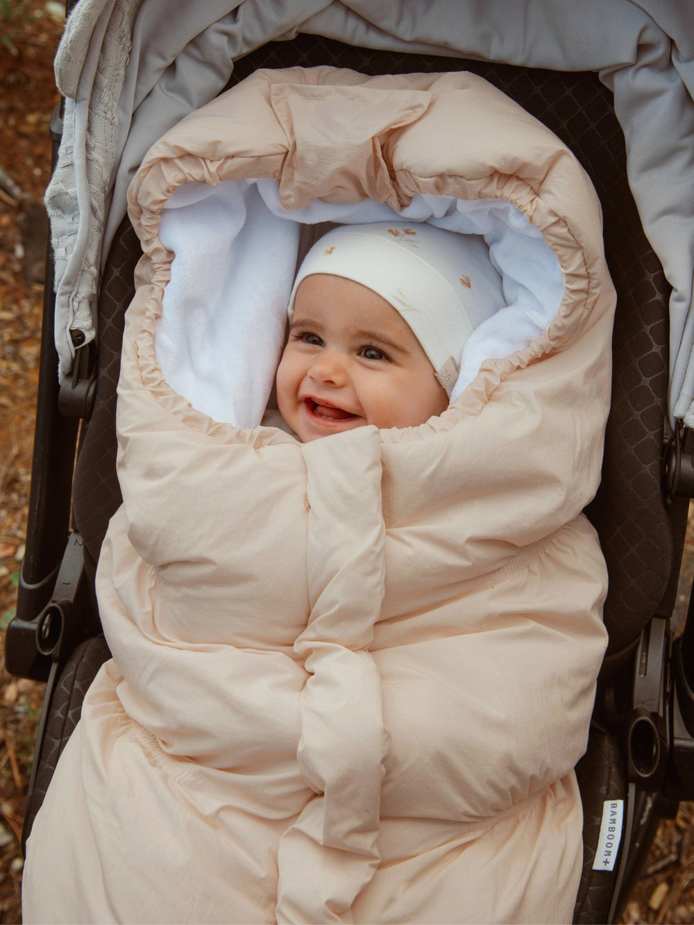 Sacco Invernale per Passeggino Igloo Combi Vintage pink - Bamboom