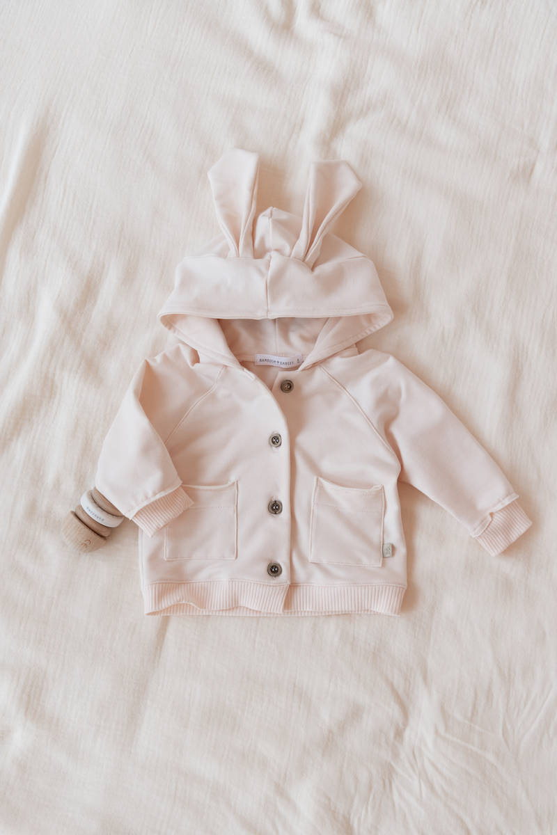 Cardigan comfy con orecchie WATER PEACH - BAMBOOM