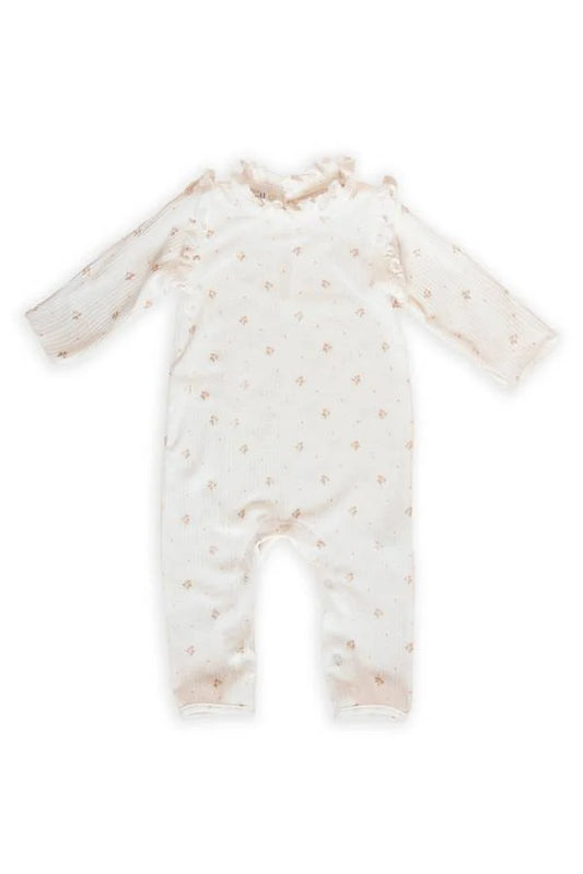 Tuta a costine PRINT LILLA - Bamboom