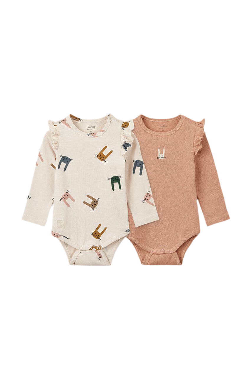 Yanni Baby body  2-pack coniglio - Liewood