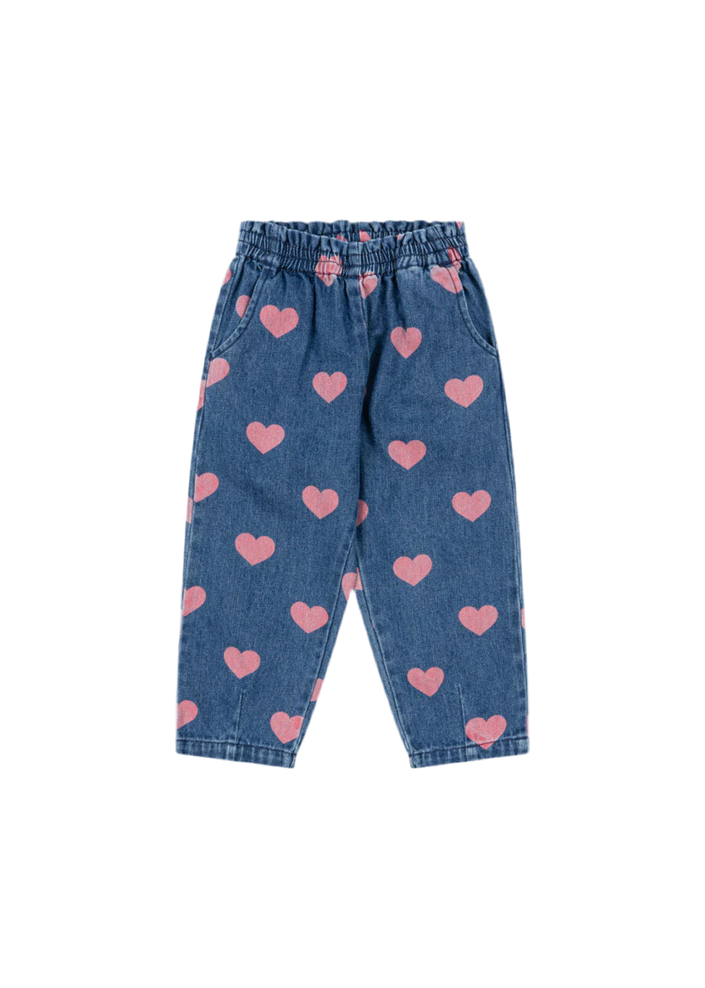 Jeans con cuori paperbag - Konges Sløjd