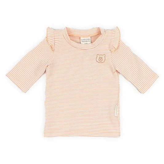 T-shirt Mare Maniche 3/4 UV50+- Bimba stripes bear - Bamboom