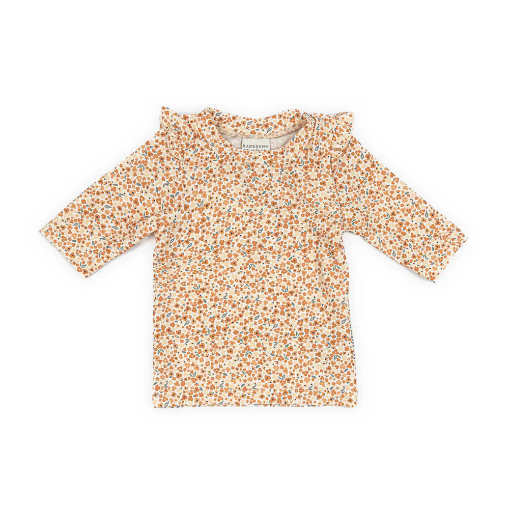 T-shirt Mare Maniche 3/4 UV50+- Bimba ROSY GARDEN - Bamboom