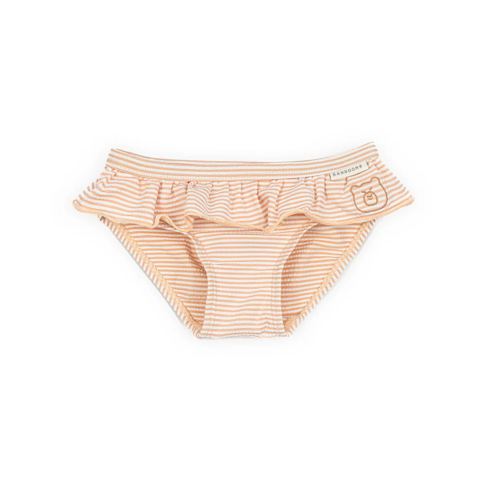 Costume da Bagno UV50+ - Bimba PINK STRIPES BEAR - Bamboom