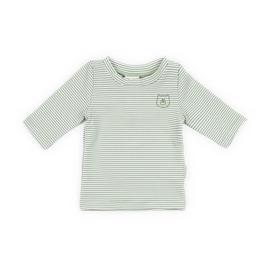 T-shirt Mare Maniche 3/4 UV50+ Bimbo BLUE STRIPES BEAR - Bamboom