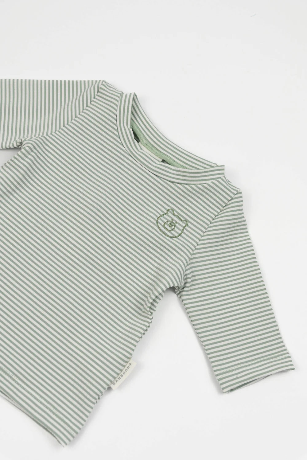 T-shirt Mare Maniche 3/4 UV50+ Bimbo BLUE STRIPES BEAR - Bamboom