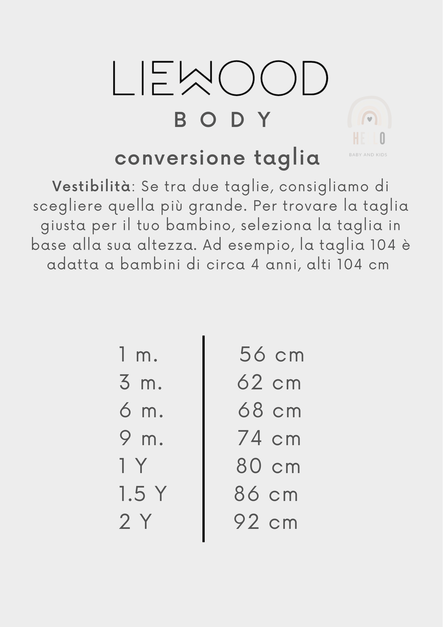 Body bianco Leo