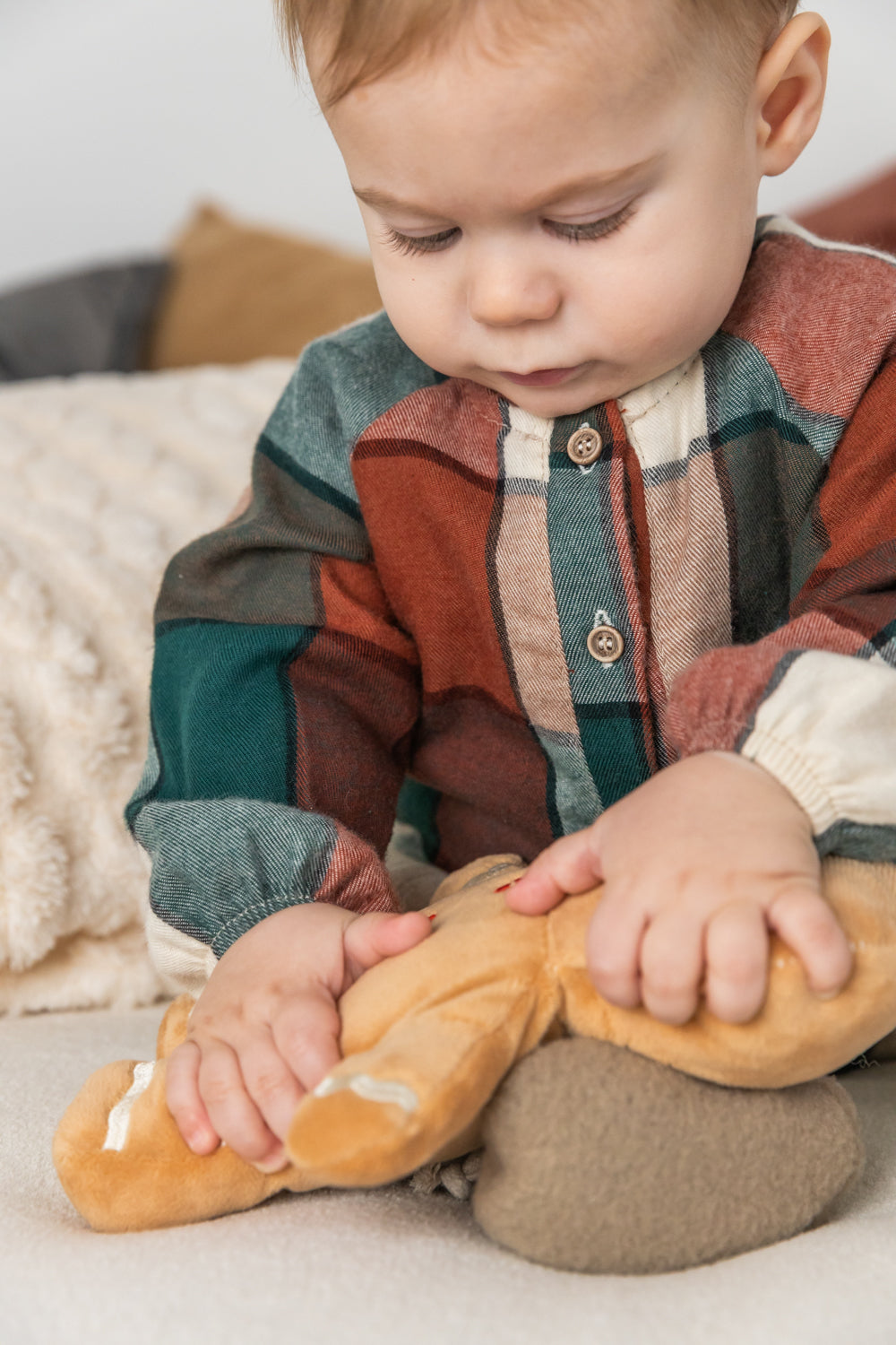 Camicia check - Petit Indi