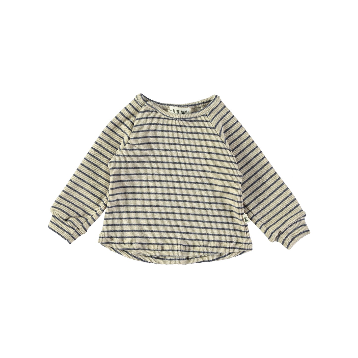 Maglia in caldo cotone riga - Petit indi