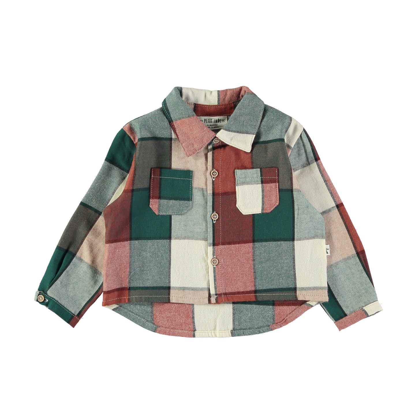 Camicia check - Petit Indi