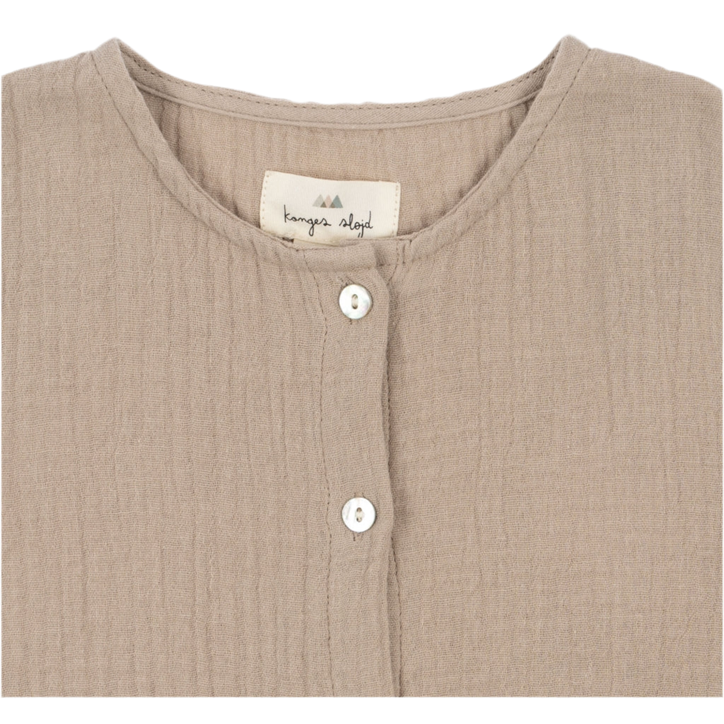 Camicia maniche corte oliva - Konges Sløjd