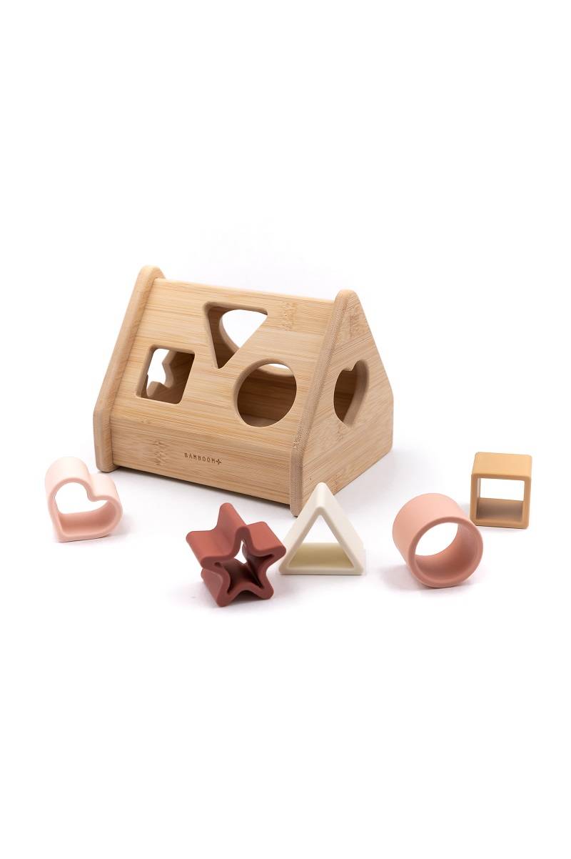 Puzzle Casetta in Legno PINK - Bsmboom