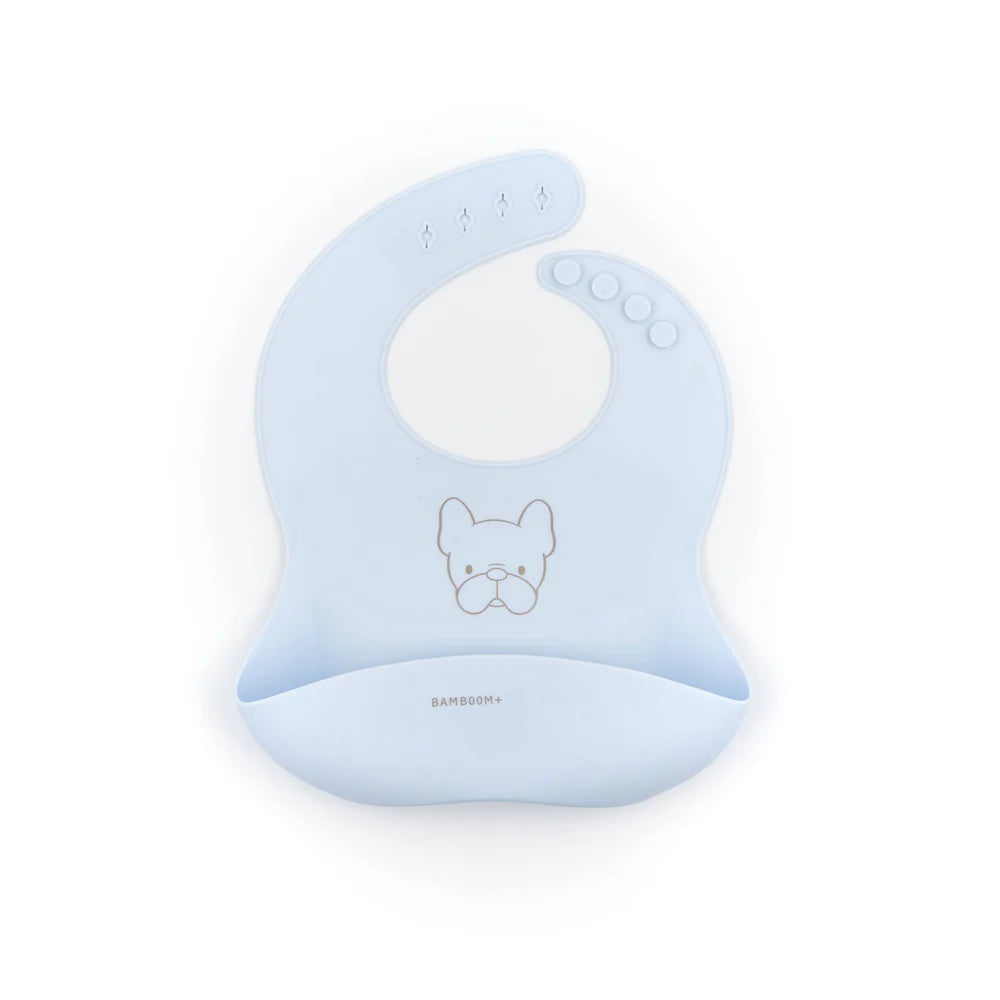Bib in silicone AZZURRO - Bamboom