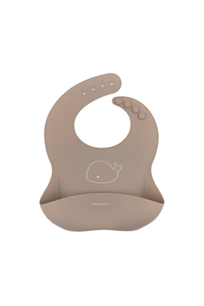 Bib in silicone Cammello - Bamboom