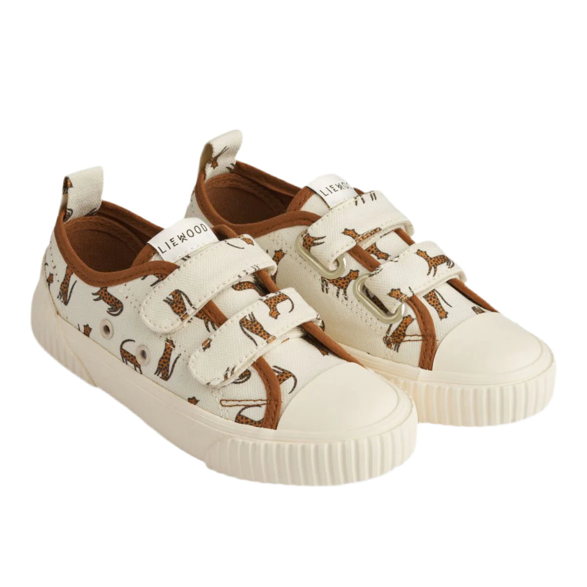 Sneakers kim leopard in tela - Liewood