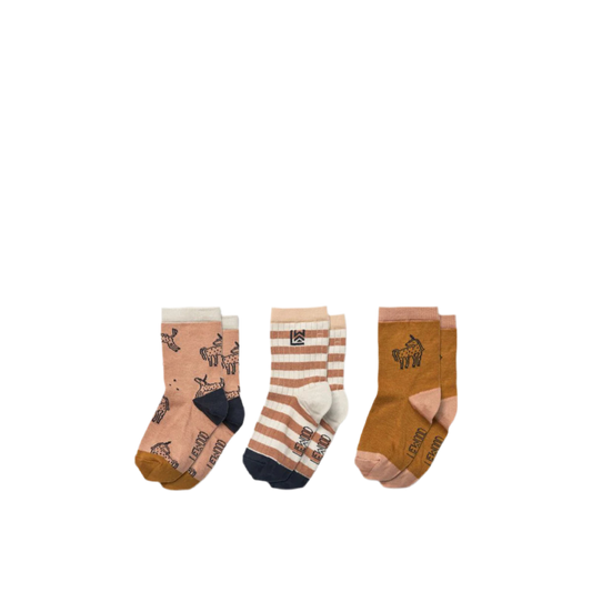 Silas Socks 3-Pack Unicorn mix - Liewood