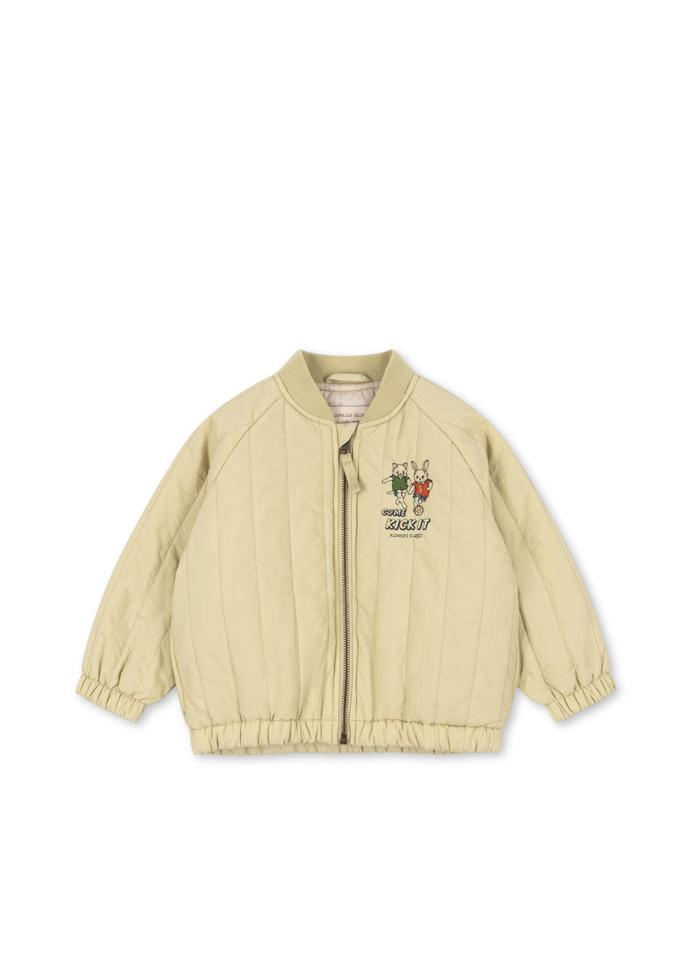 Bomber giacca juno pale olive green - Konges slojd