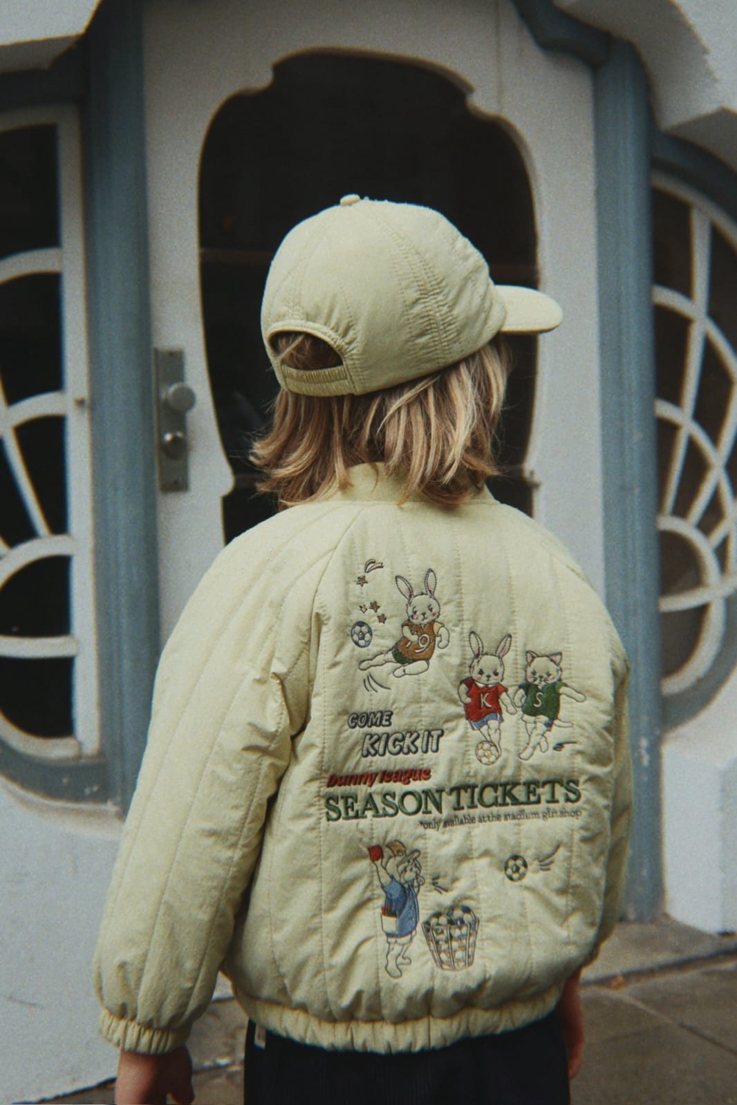 Bomber giacca juno pale olive green - Konges slojd